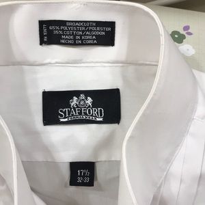 Stafford tuxedo shirt